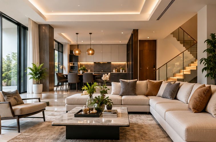 A modern, well-maintained interior by Sukooon Space Solutions